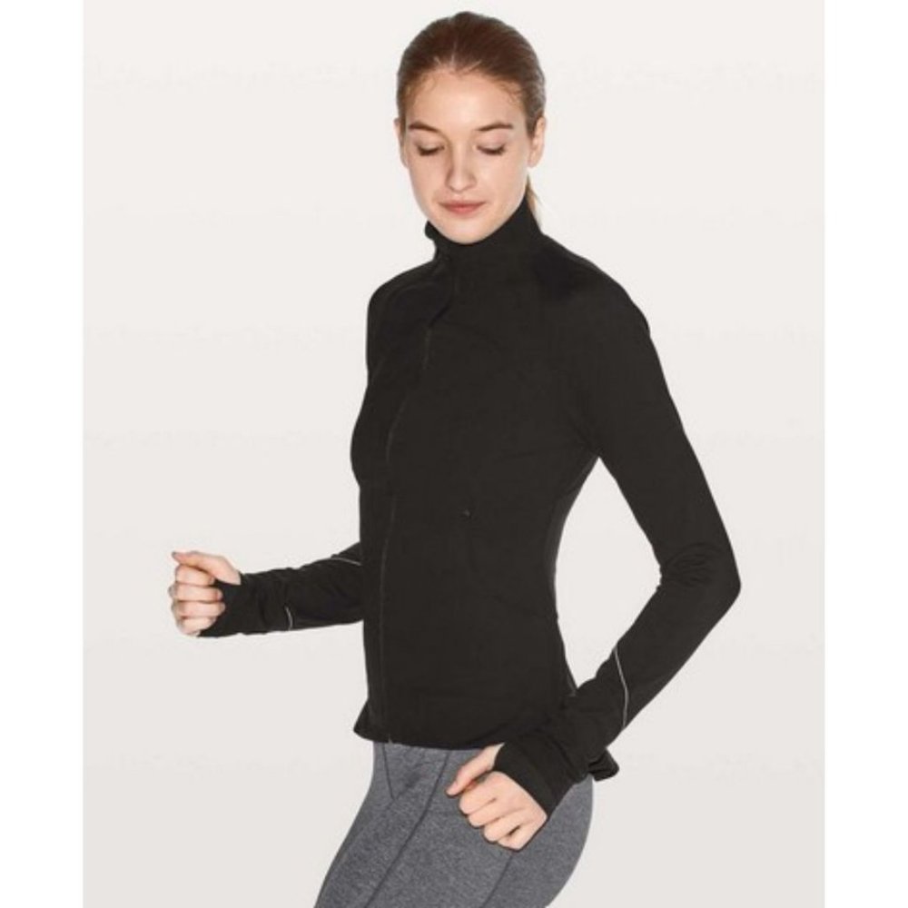 Lululemon Gait Keeper Jacket Black Size 8 Water-Repellant